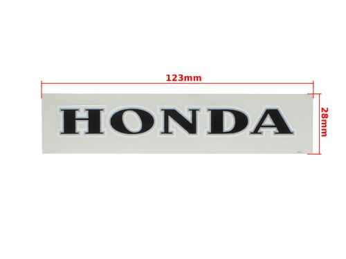 NAKLEJKA HONDA CZARNA KAT-E 