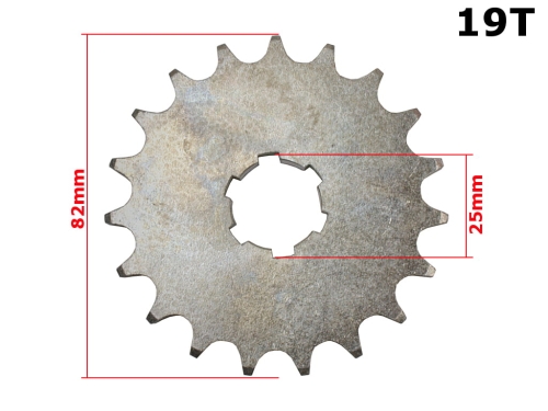ZĘBATKA PRZÓD JAWA 350 19z M 