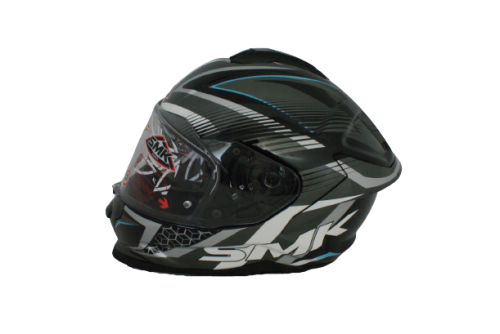 KASK SMK TITAN SLICK GL265 CZARNY INTEGRALNY XL 
