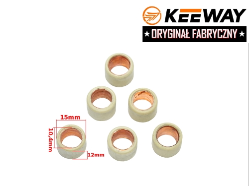 ROLKI WARIATORA 5G KEEWAY 50 2T HURRICAN KPL. ORYG 