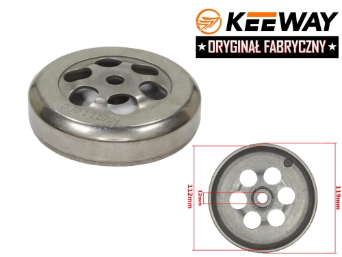 DZWON SPRZĘGŁA KEEWAY 50CC 2T HURRICAN ORYGINAŁ 