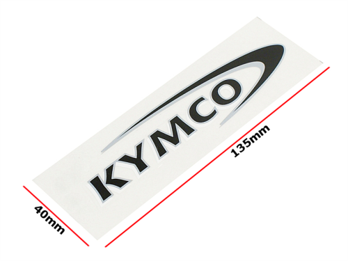 NAKLEJKA KYMCO CZARNA 0974 