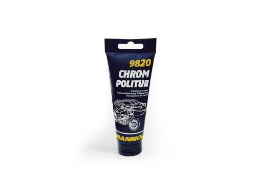 ŚRODEK DO CZYSZCZENIA CHROMU MANNOL POLITUR 100g 