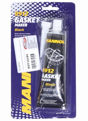SILIKON WYSOKOTEMPERATUROWY CZARNY MANNOL 85g 