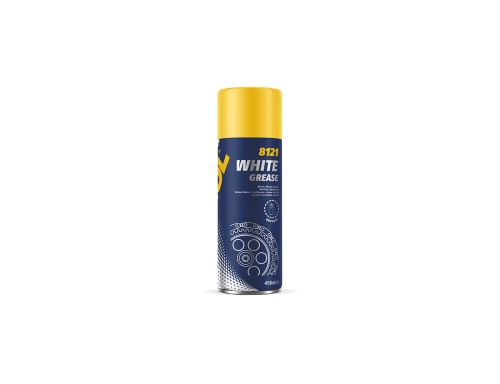 SMAR DO ŁAŃCUCHA MANNOL WHITE SPRAY 450ml 8121 