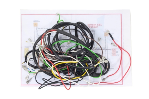 INSTALACJA ELEKTRYCZNA SIMSON S50 S51 S70 ML 