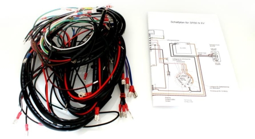 INSTALACJA ELEKTRYCZNA SIMSON SR50 SR80 DE 