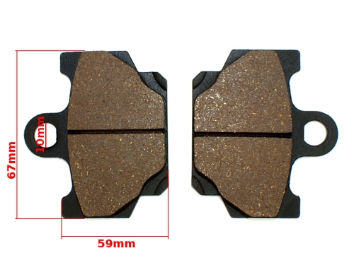 KLOCKI HAMULCA YAMAHA DT80 LC RX115 XS400 RD125LC 