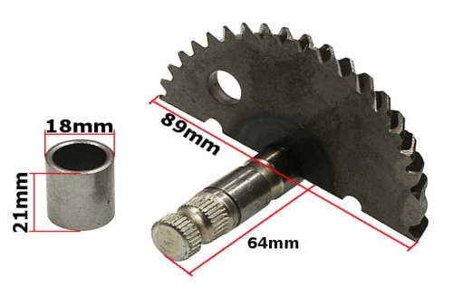 PÓŁKSIĘŻYC KOPNIAKA GY6-50 BAOTIAN 64mm DO ZAB 8Z 