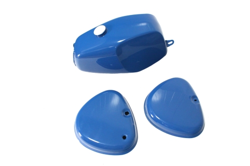 ZBIORNIK PALIWA SIMSON S50 +BOCZKI NIEBIESKI 