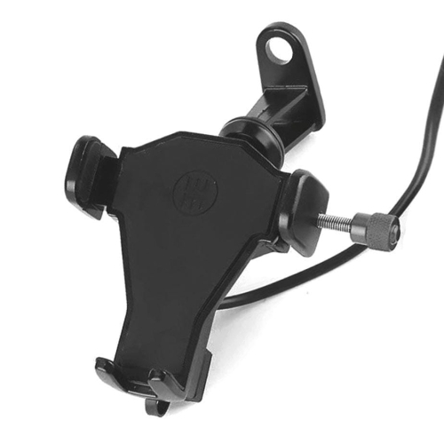 TKN UCHWYT MOTOCYKLOWY METAL USB QC R11 