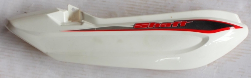 PLASTIK GÓRNY TYLNY SHAFT 50 PRAWY BIAŁY 